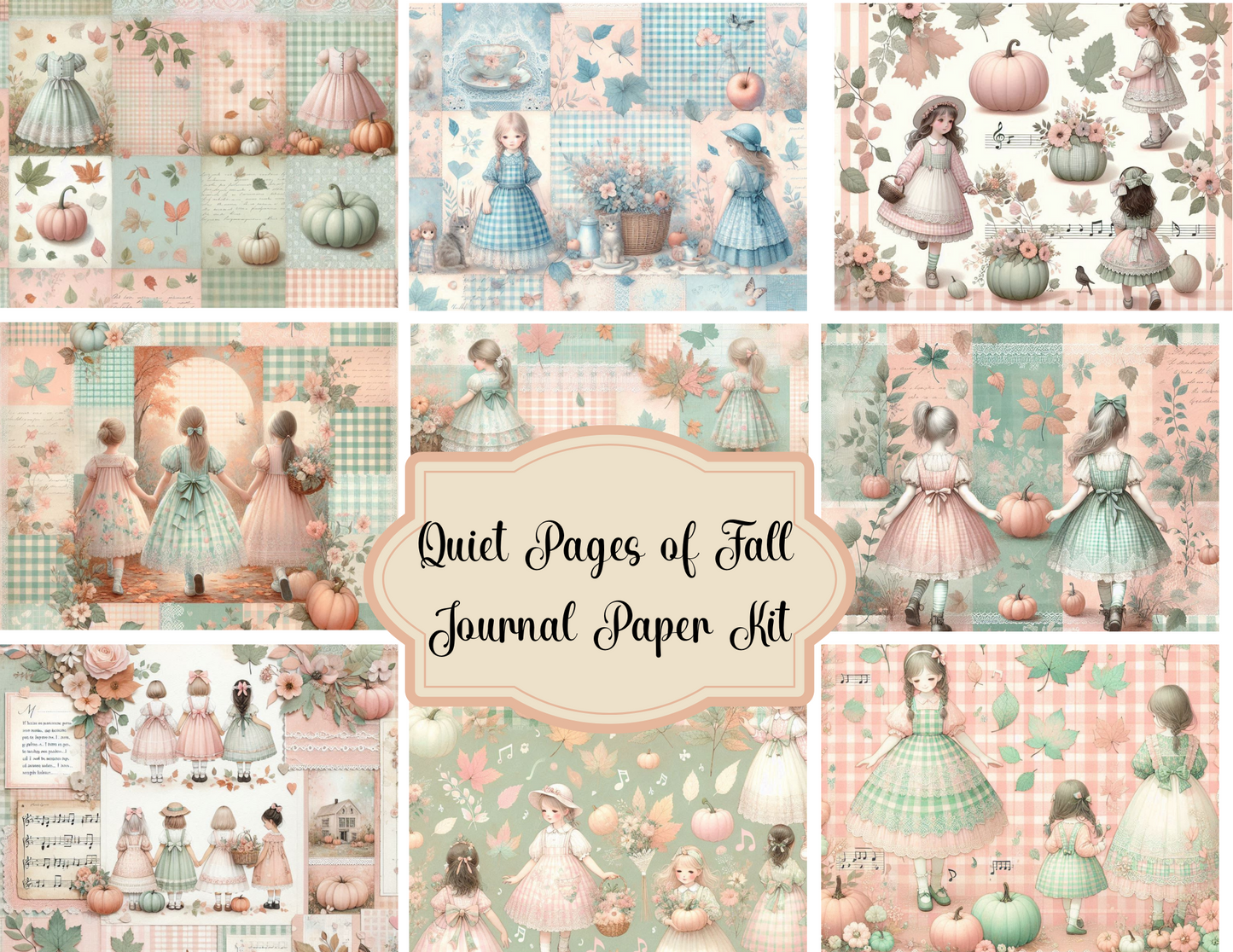 Quiet Pages of Fall Journal Paper Kit