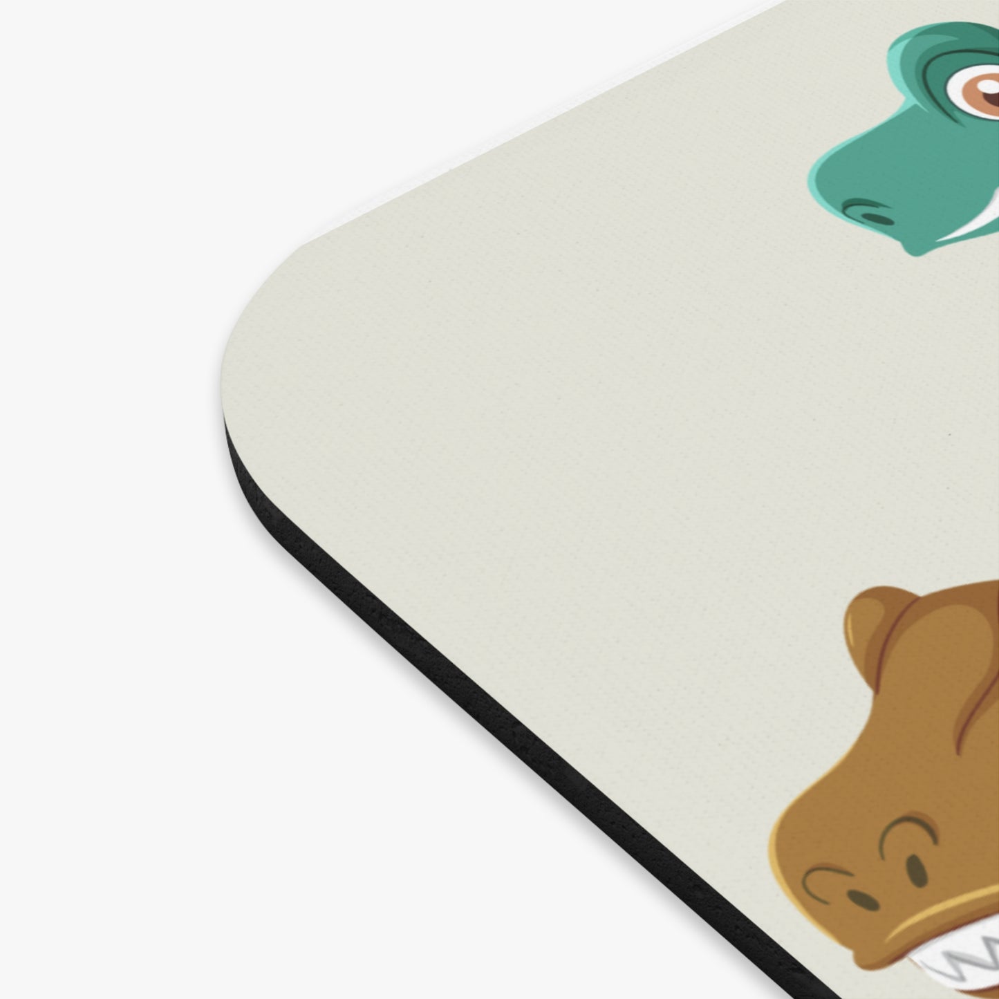 Rawr & Ready – Colorful Dinosaur Mouse Pad (Standard or Personalized)