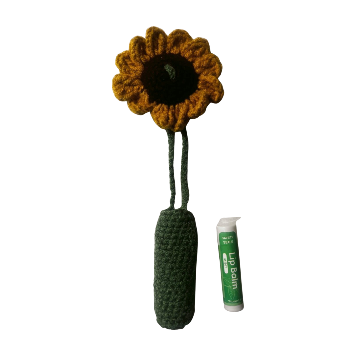 Bloom & Balm: Crocheted Flower Lip Balm Holders