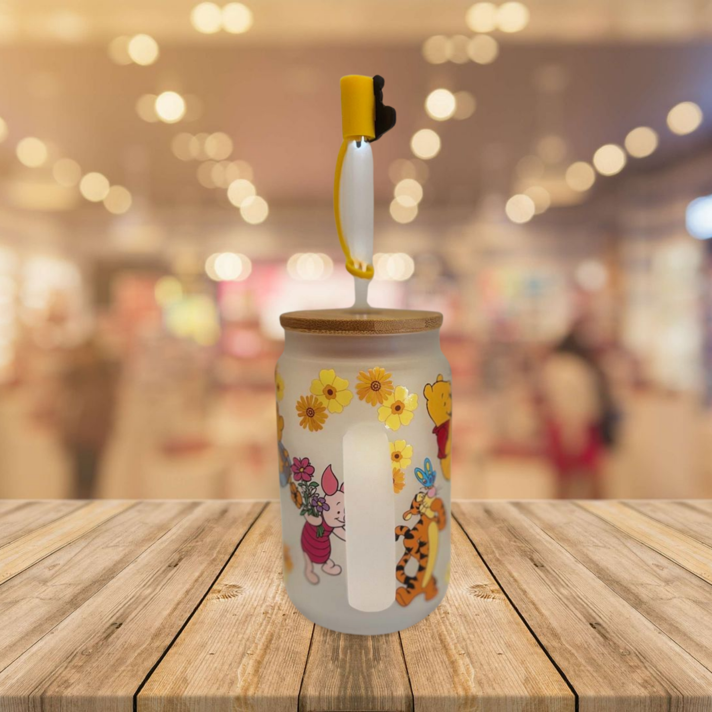 Honey Bear Cozy Bundle – Handled Tumbler + Socks, Lip Gloss & Mask 2