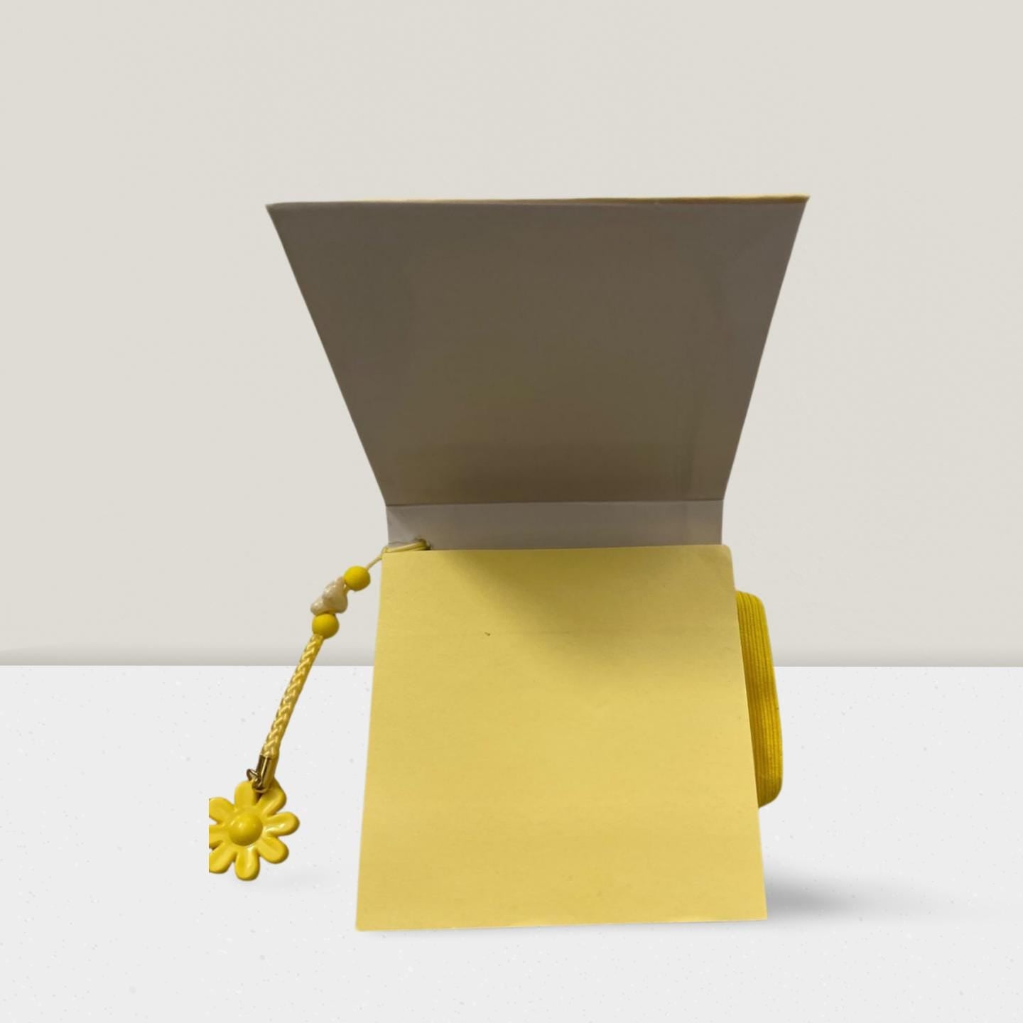 Effortless Organization: Premium Sticky Note Holder- Smile