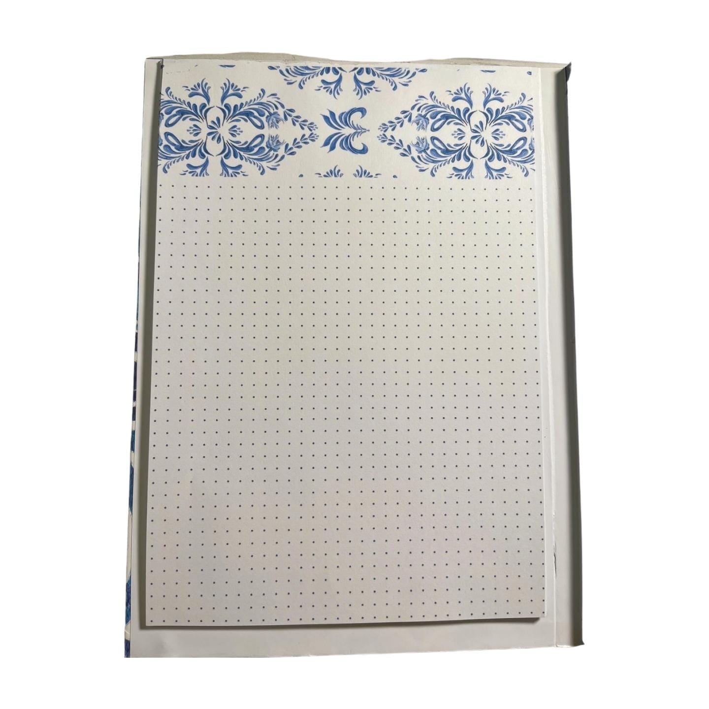 Daily Planner with Inspirational Message: "Every Day is a Fresh Start"- Blue