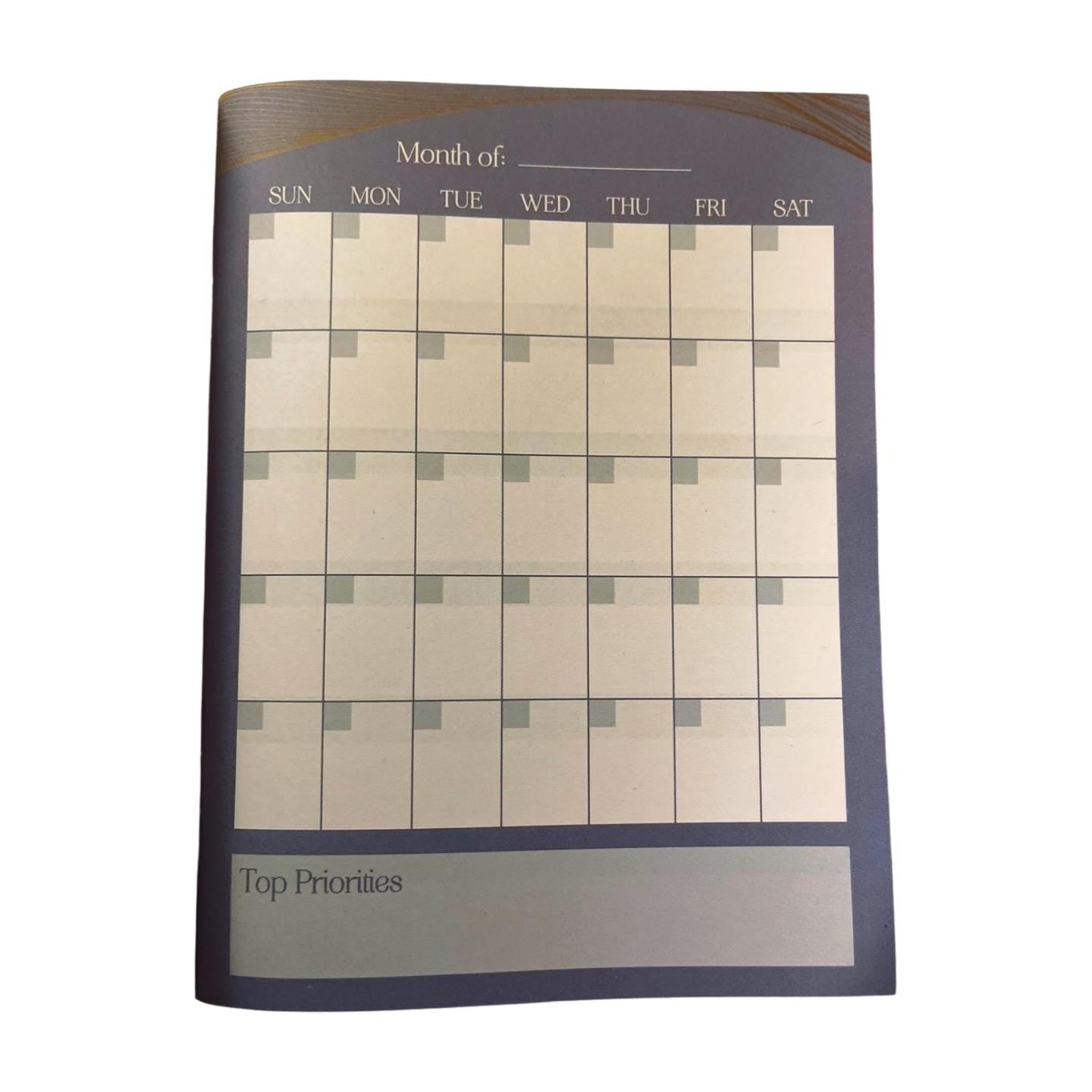 Weekly and Monthly Planner- You Are Enough