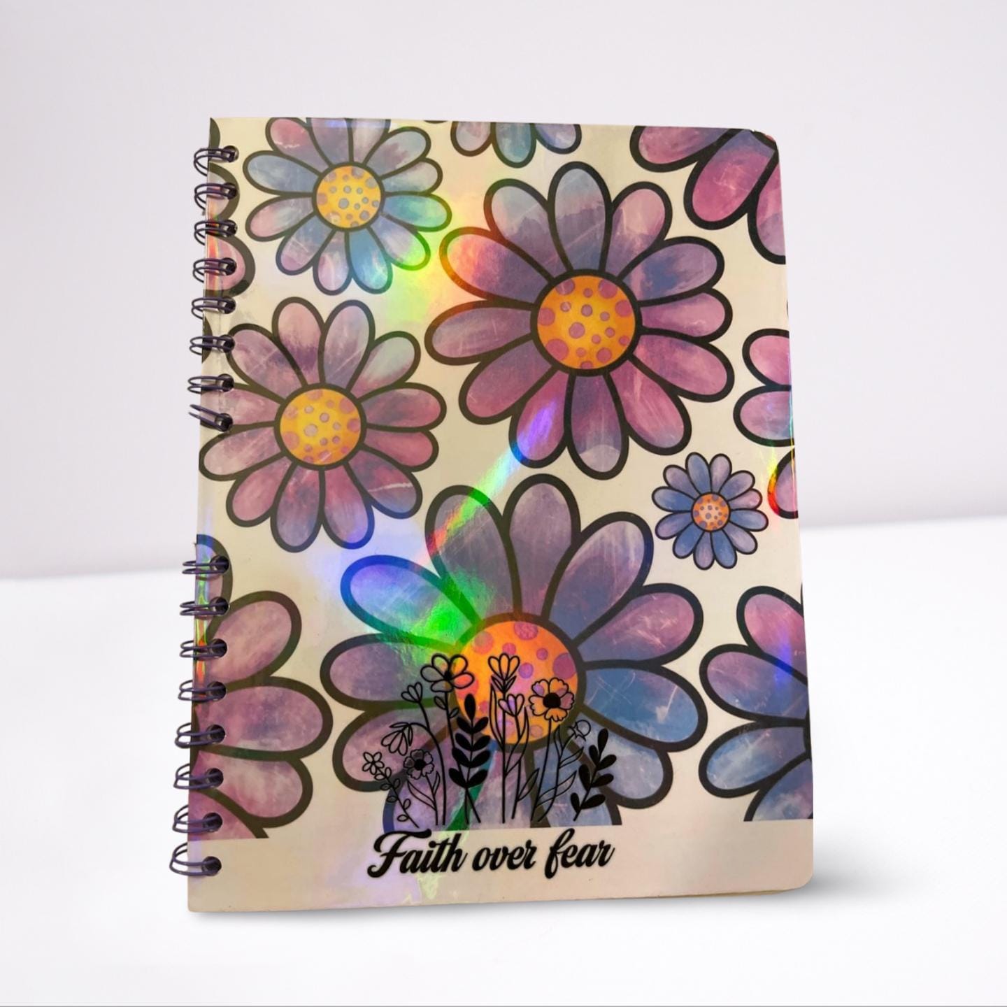 Spiral Notebook- Faith Over fear