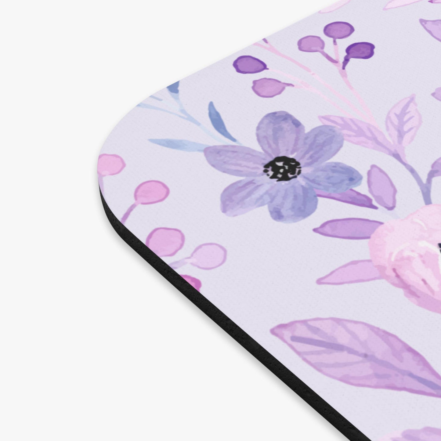 Premium Mousepad with Purple Floral design
