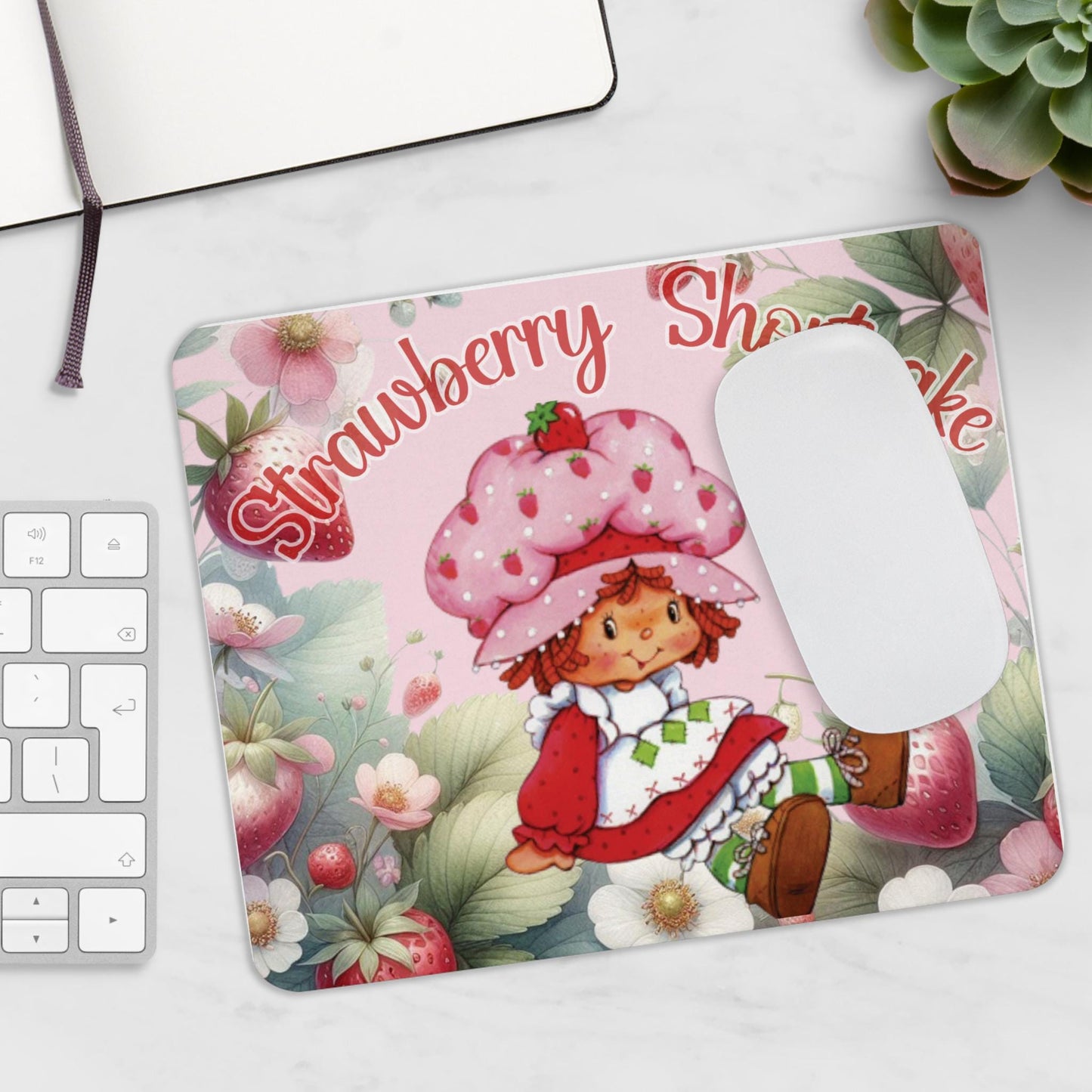 Berry Bliss – Strawberry Shortcake Mouse Pad