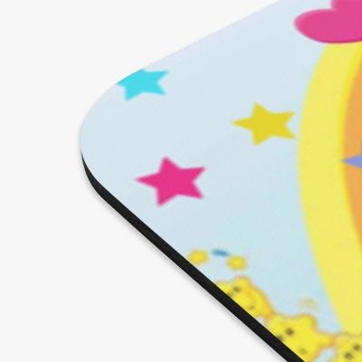 Colorful Care Bears Mouse Pad – Cute Desktop mousepad for Students & Dreamers, Retro-Inspired Gift Idea