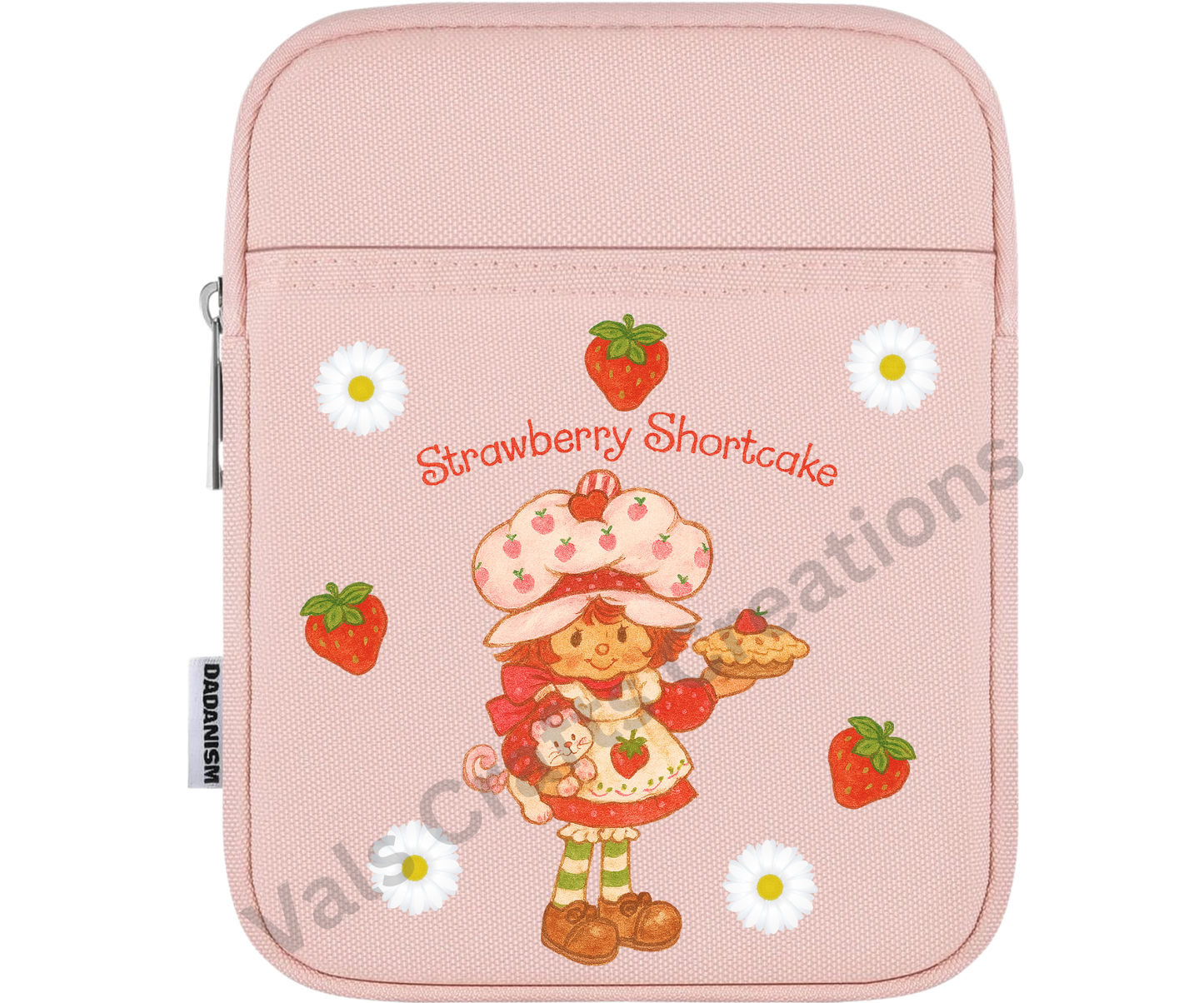 Pink Book Sleeve – Protective Nylon Kindle Cover – 6–7” E-Reader & Paperback Case