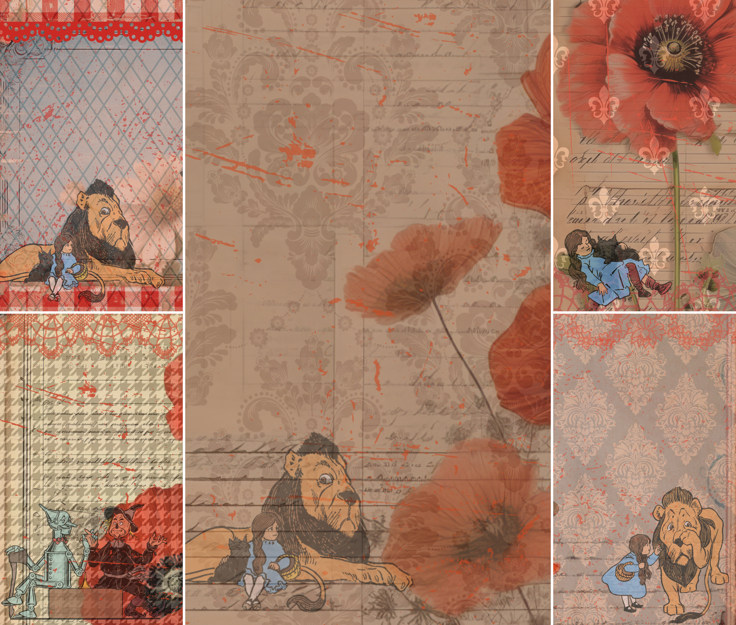 No Place Like Home – Digital Junk Journal Kit