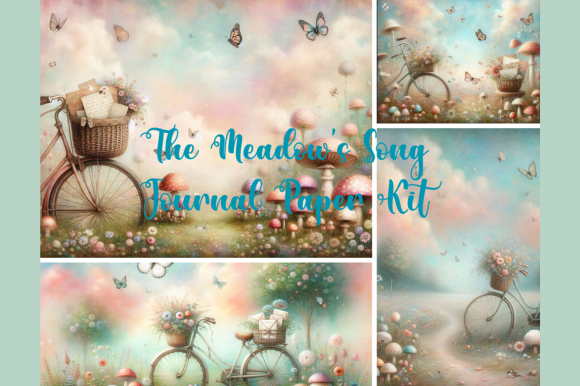 The Meadow’s Song – Digital Journal Paper Kit