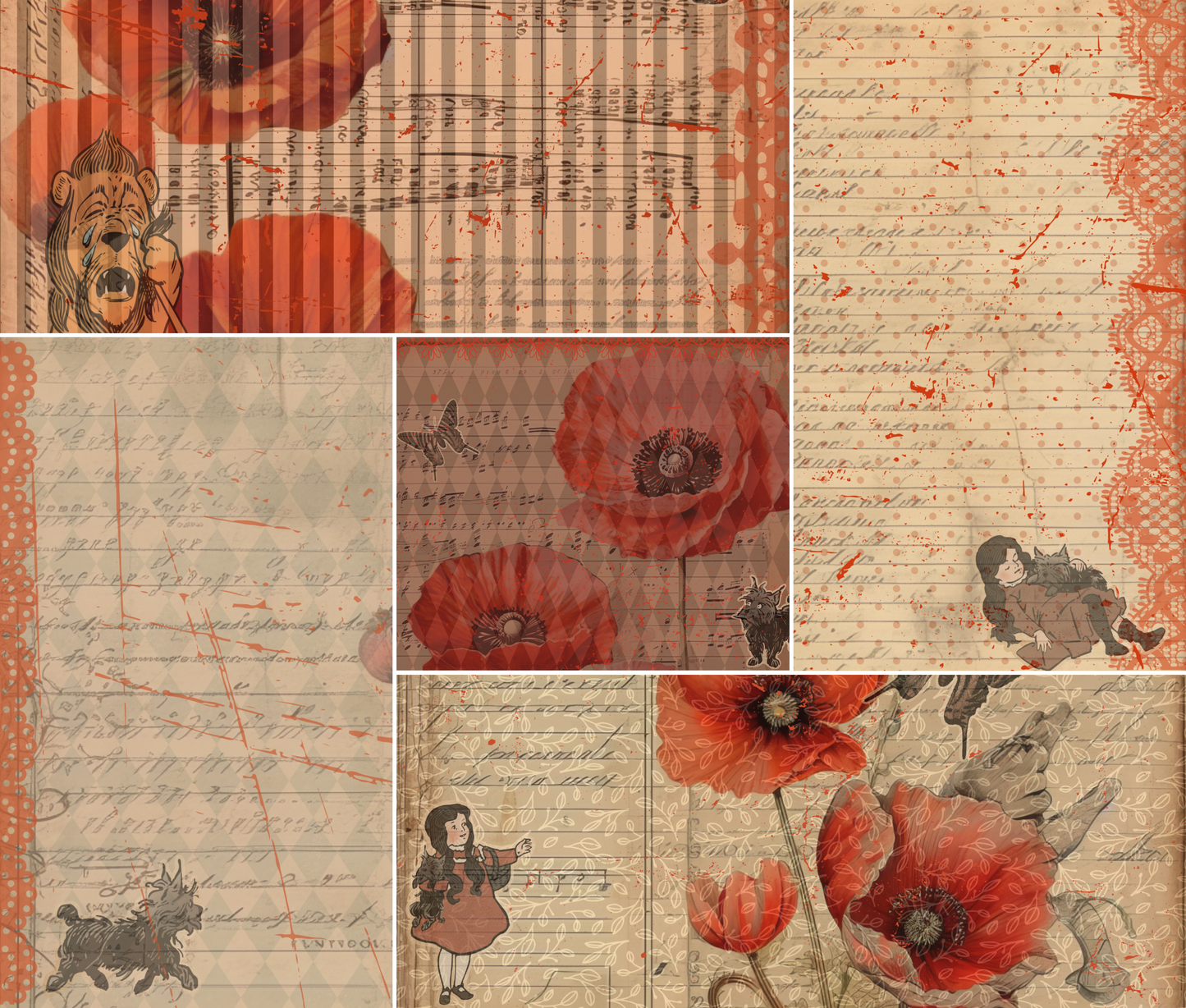 No Place Like Home – Digital Junk Journal Kit