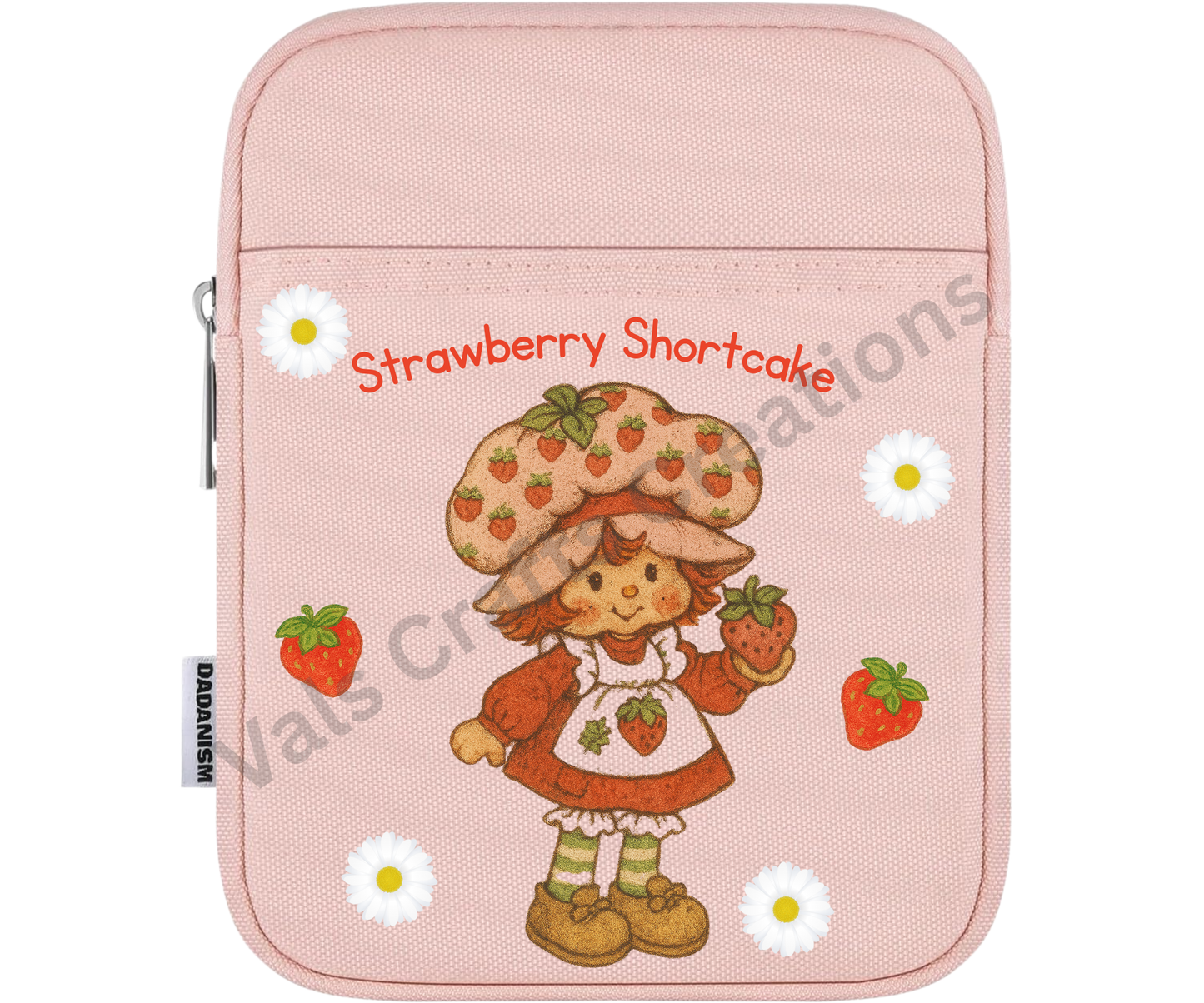 Pink Book Sleeve – Protective Nylon Kindle Cover – 6–7” E-Reader & Paperback Case