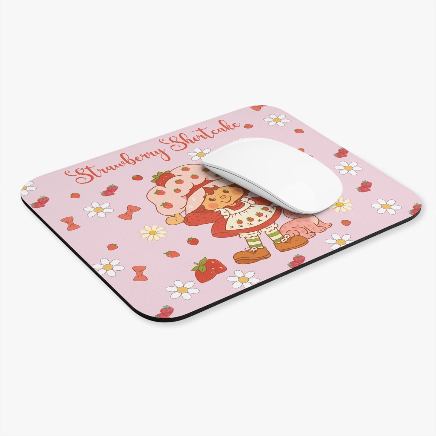 Berry Sweet Workspace – Vintage Strawberry Shortcake Mouse Pad