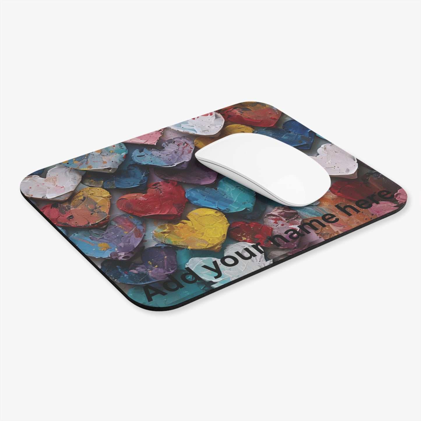 Gentle Hearts – Whimsical Mouse Pad for Everyday Use