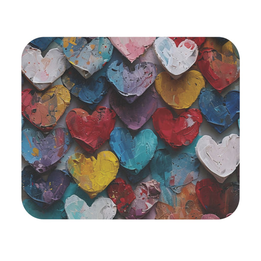 Gentle Hearts – Whimsical Mouse Pad for Everyday Use