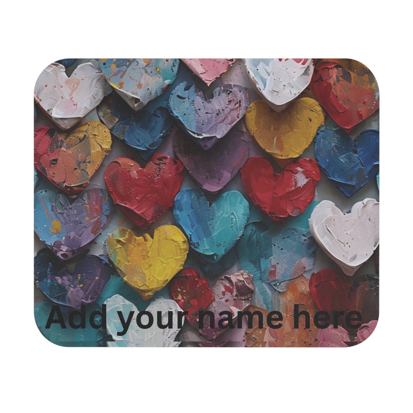 Gentle Hearts – Whimsical Mouse Pad for Everyday Use