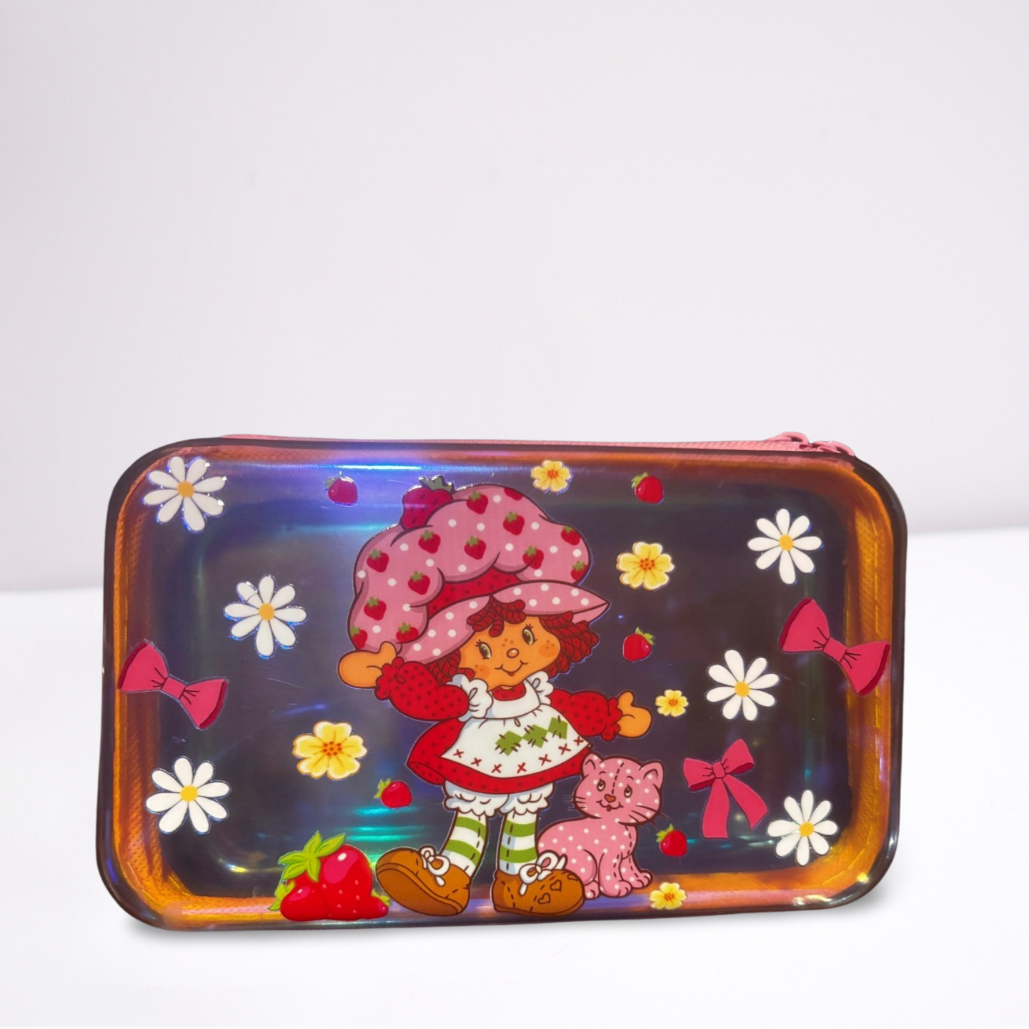 Berry Sweet Essentials – Strawberry Shortcake Iridescent Hard Pencil Case