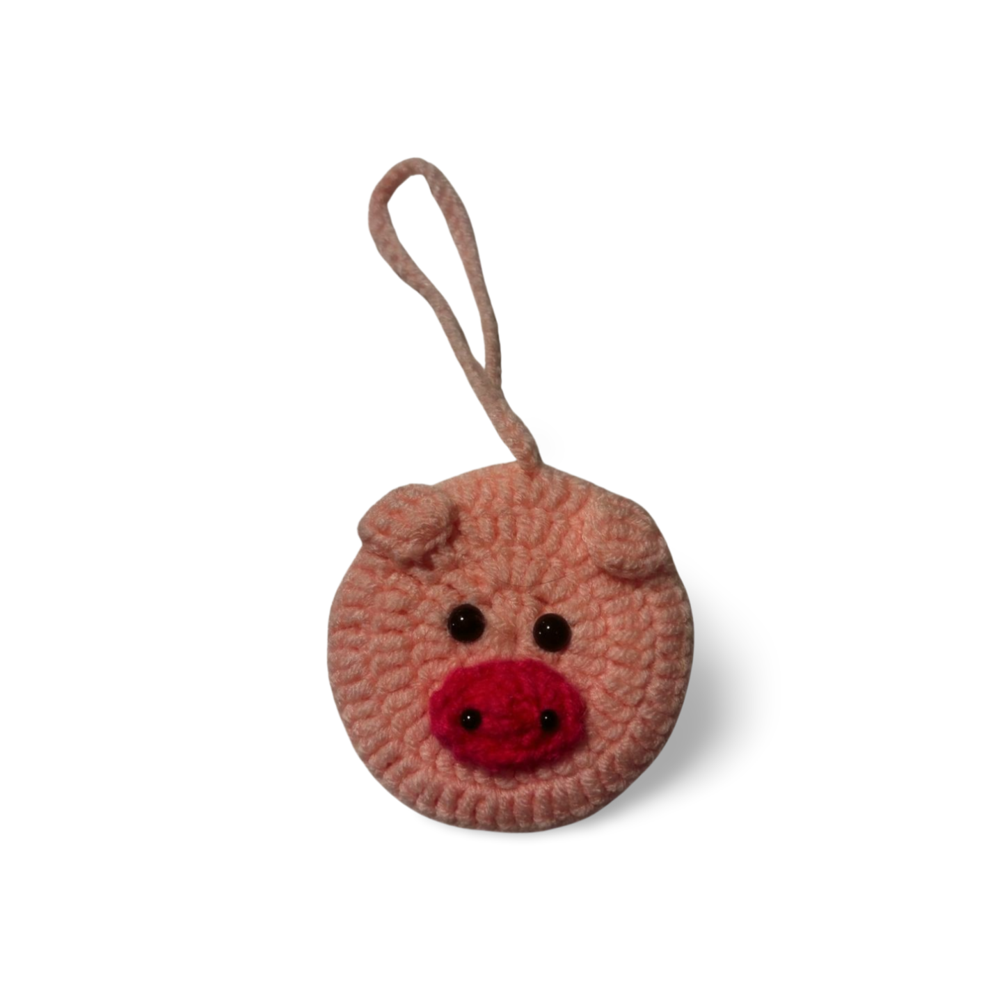 Crocheted Purse Charm Mirror – Animal Companions Collection 1