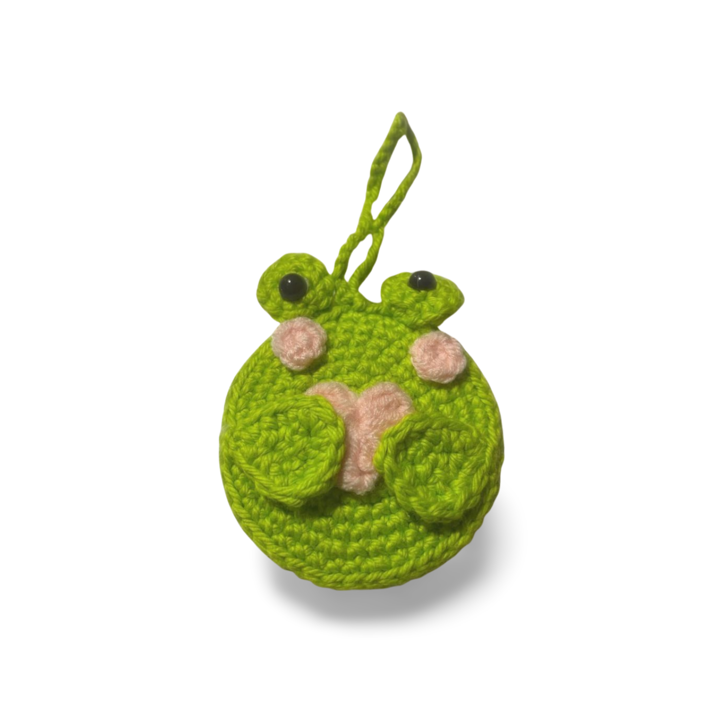 Crocheted Purse Charm Mirror – Animal Companions Collection 1