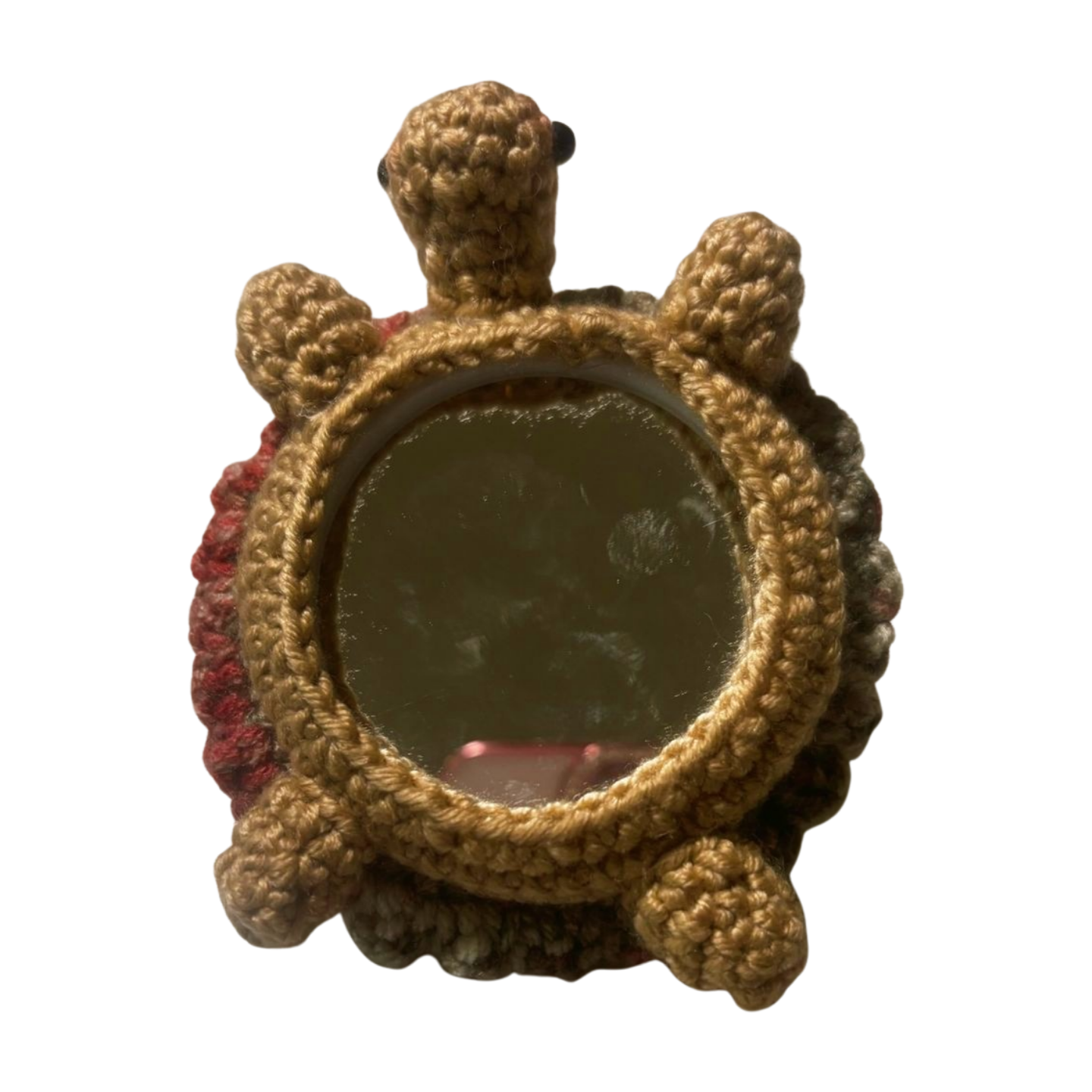 Gentle Companions: Turtle & Bear Crocheted Mirror Charms