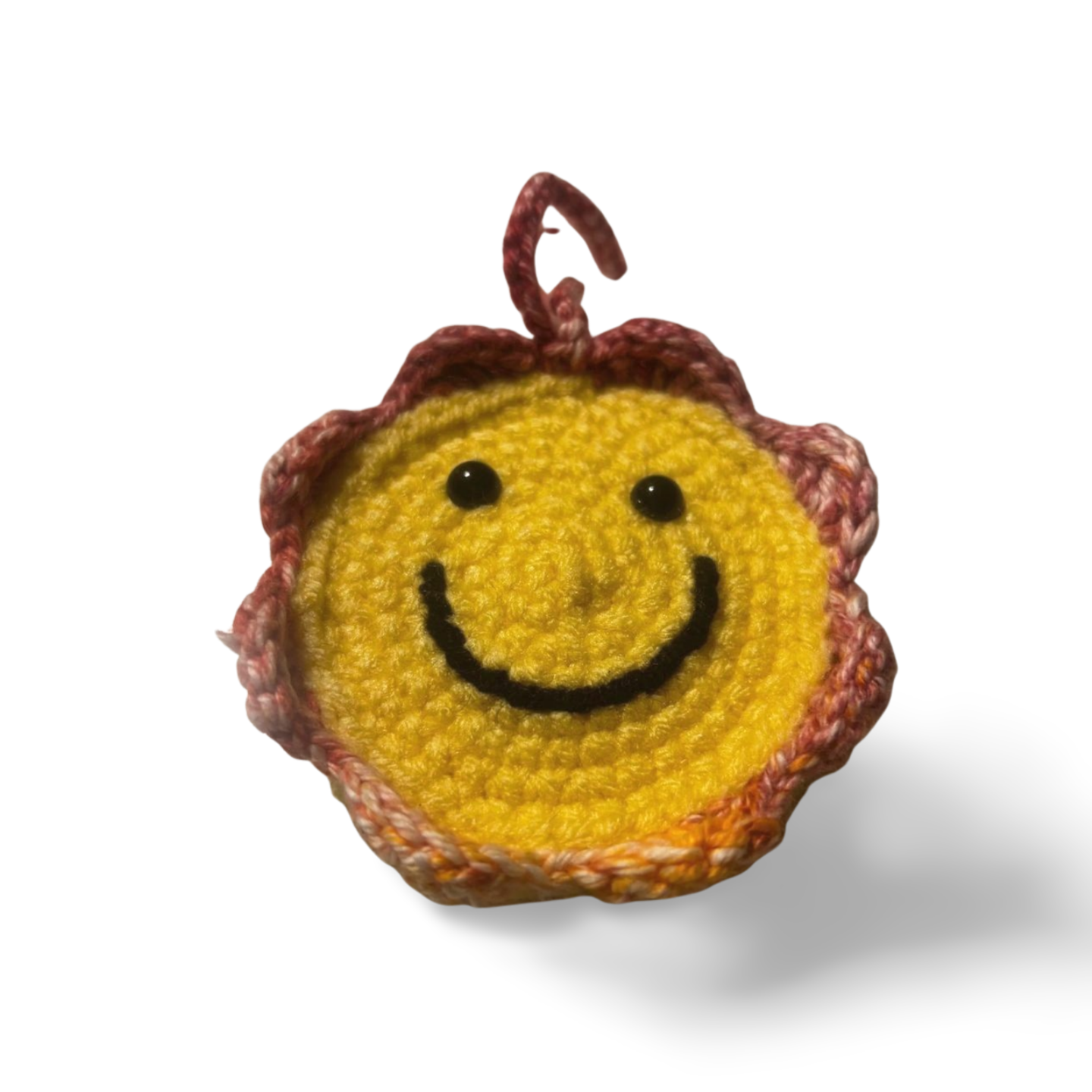Pocket Posies: Happy Face, Daisy & Sunflower Crocheted Mirror Charms