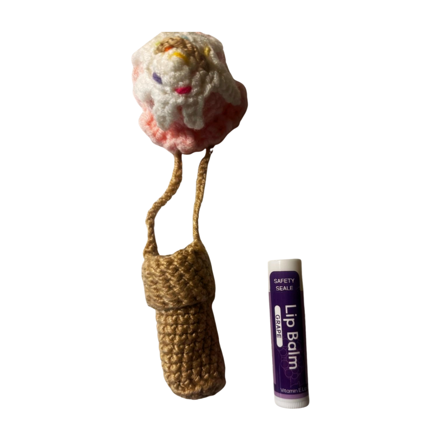 Crocheted Treats: Ice Cream Lip Balm Holders