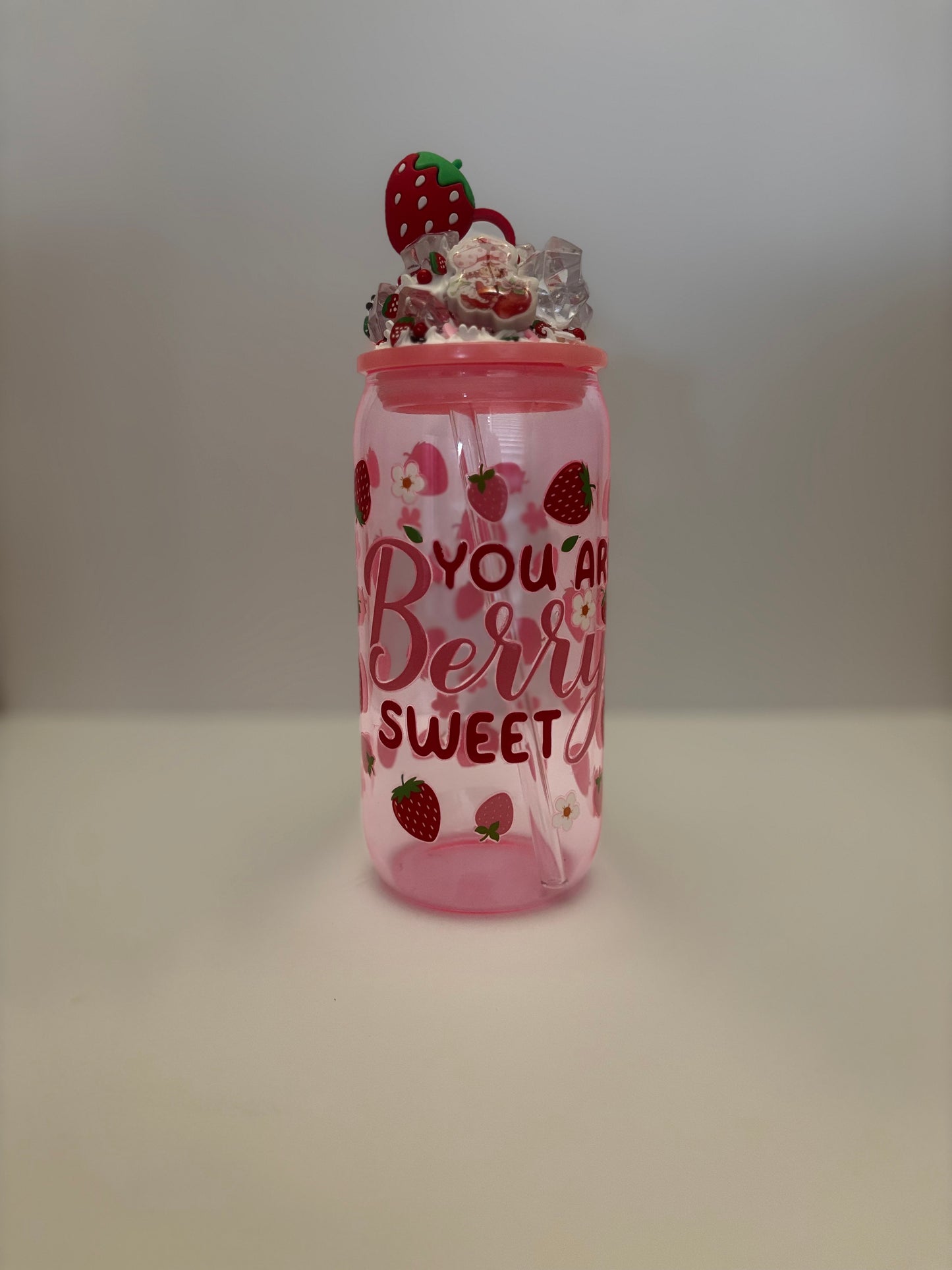 Berry Sundae Sips – Strawberry Shortcake Whipped Tumbler