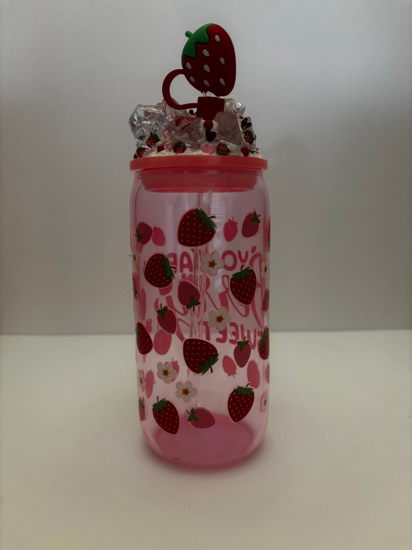 Berry Sundae Sips – Strawberry Shortcake Whipped Tumbler