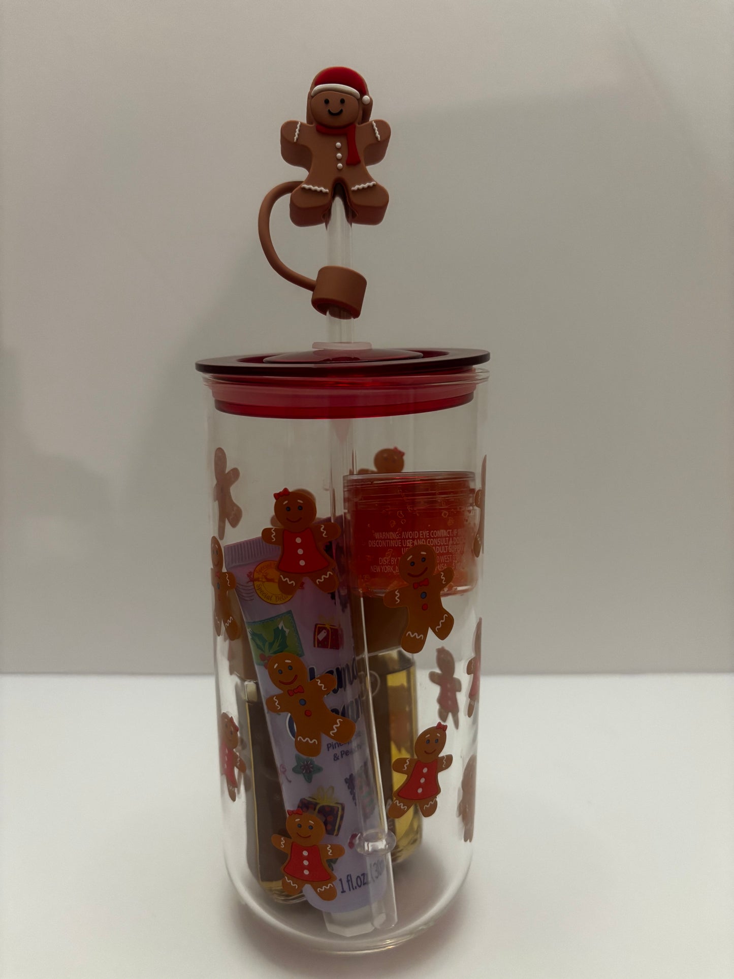 Gingerbread Man Tumbler Gift Kit – Cozy Spice Edition