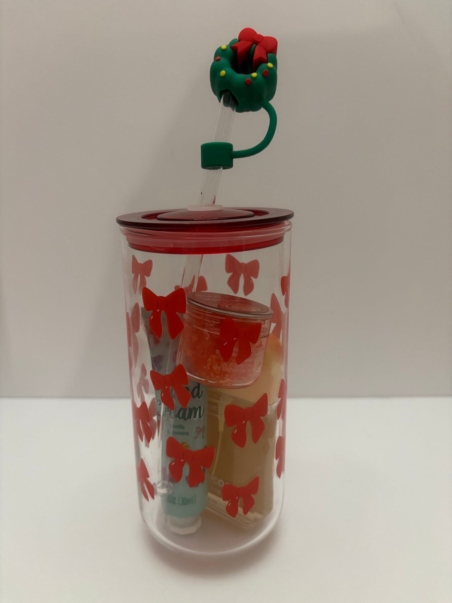 Red Bows Tumbler Gift Kit – Sugar & Spice Edition