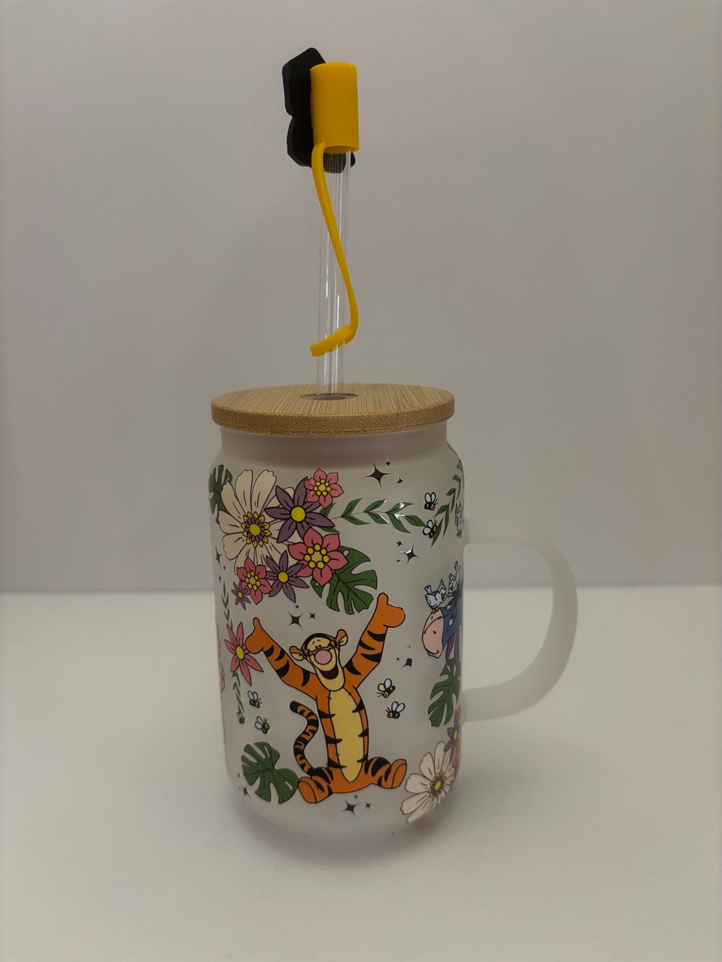 Honey Bear Cozy Bundle – Handled Tumbler + Socks, Lip Gloss & Mask 1