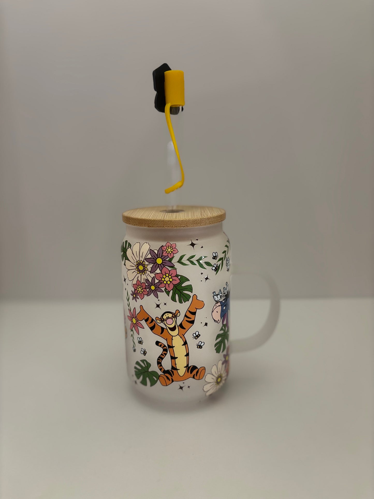 Honey Bear Cozy Bundle – Handled Tumbler + Socks, Lip Gloss & Mask 1