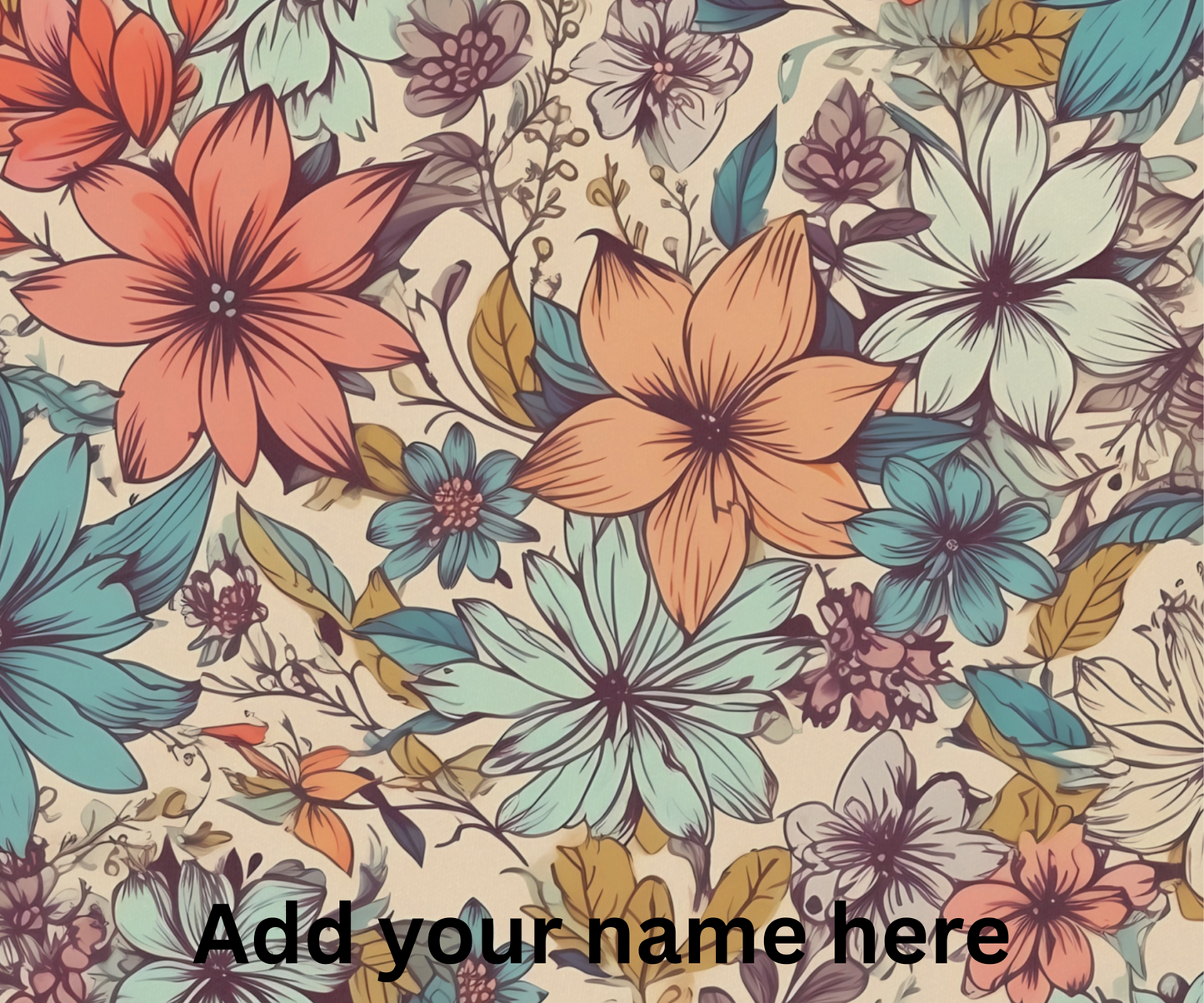 Floral Design Mouse Pad - Optimal Thickness & Durable Build