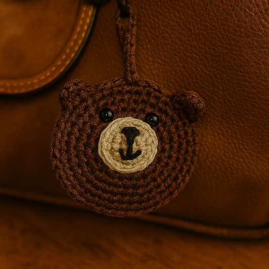 Gentle Companions: Turtle & Bear Crocheted Mirror Charms