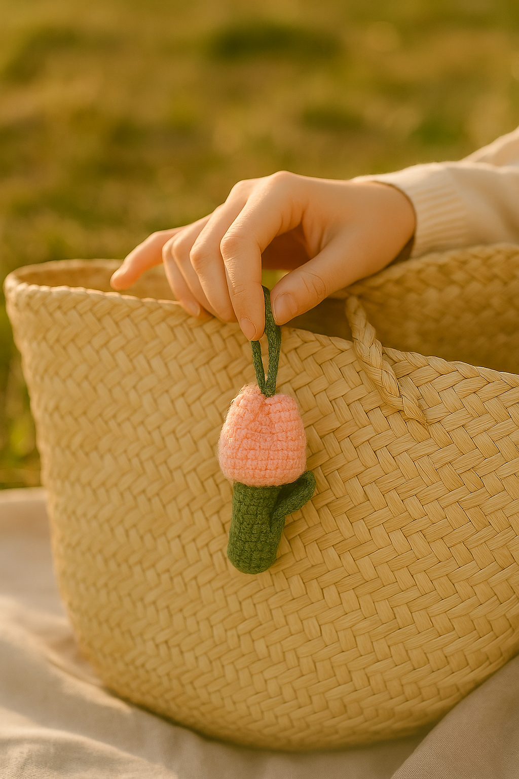 Bloom & Balm: Crocheted Flower Lip Balm Holders