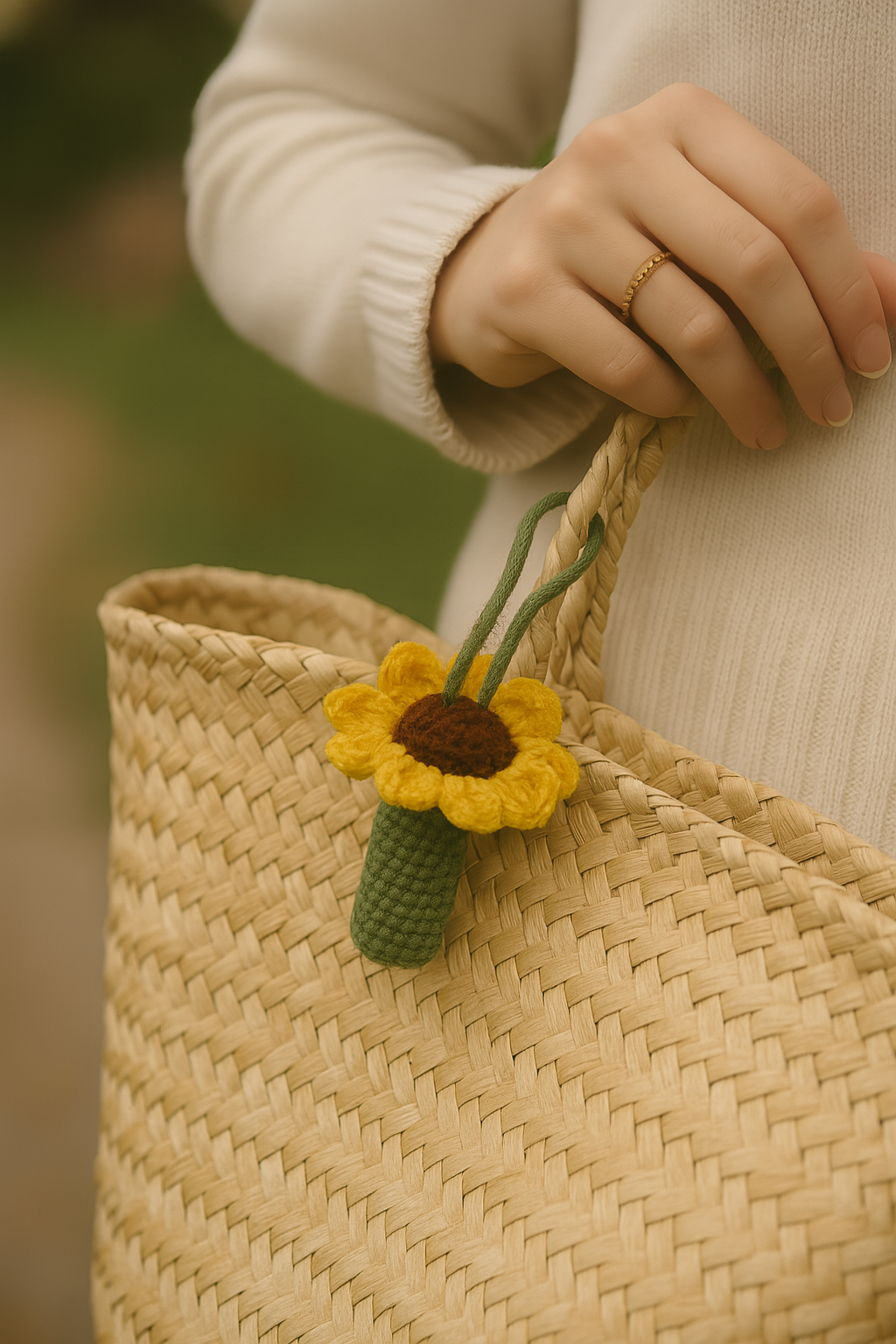 Bloom & Balm: Crocheted Flower Lip Balm Holders