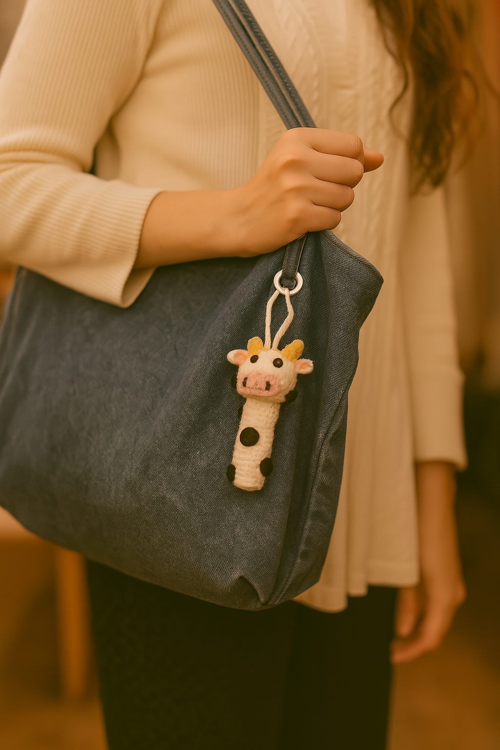 Pasture Pals: Crocheted Cow Lip Balm Holders