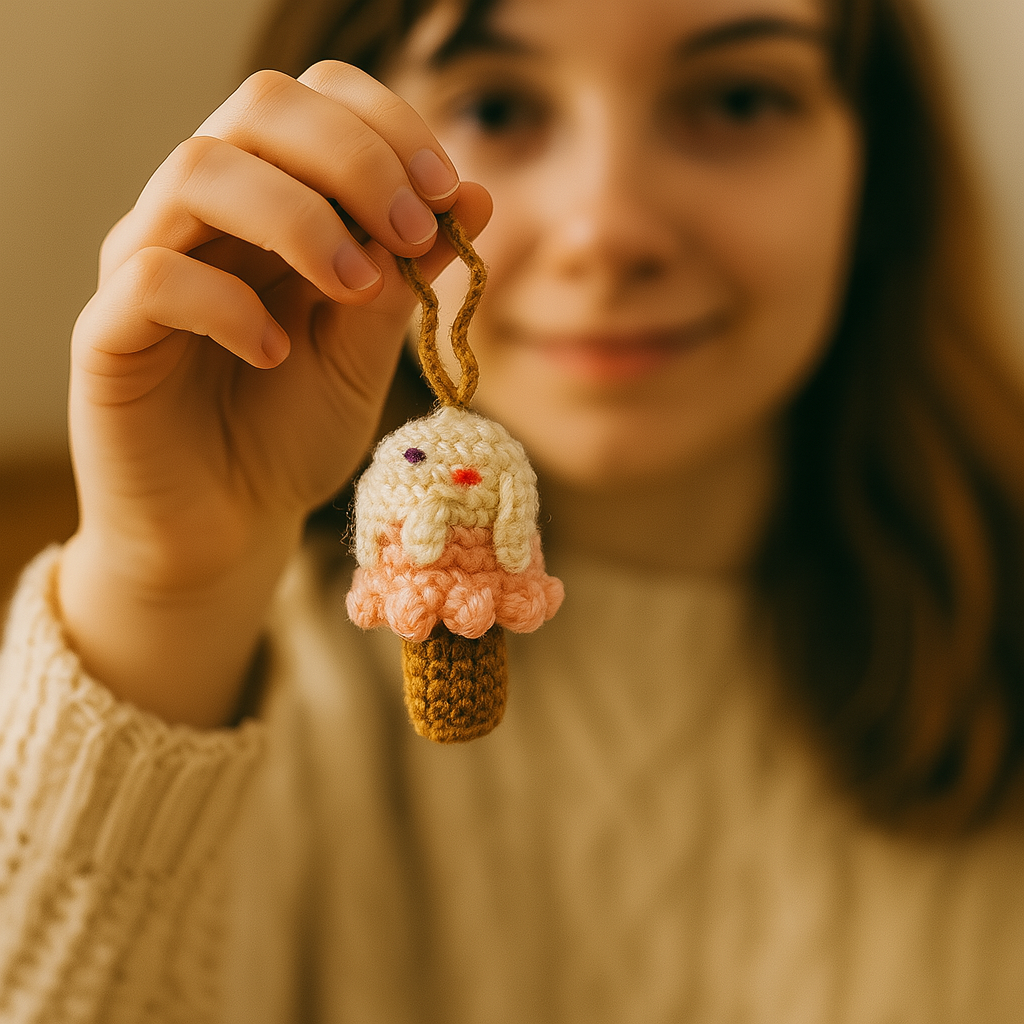 Crocheted Treats: Ice Cream Lip Balm Holders