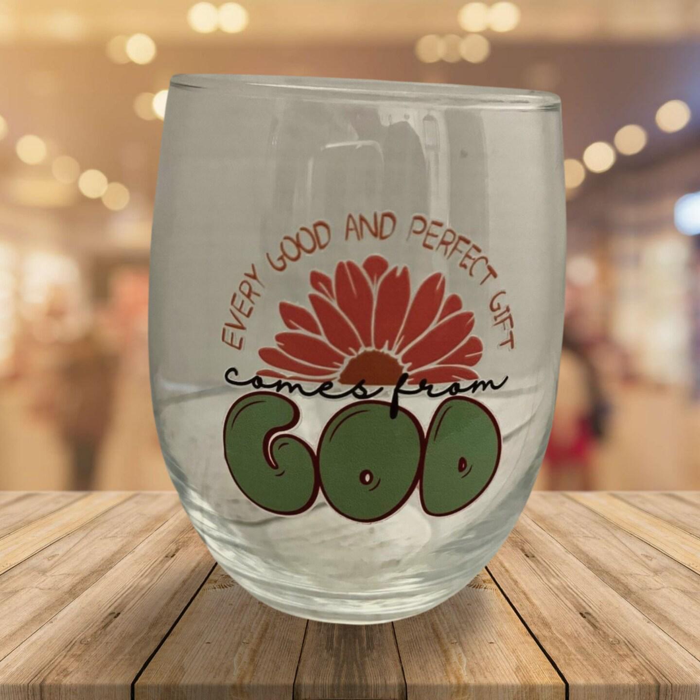 Raise Your Glass: Chic and Durable Drinkware - Every Good and Perfect Gift Comes from God