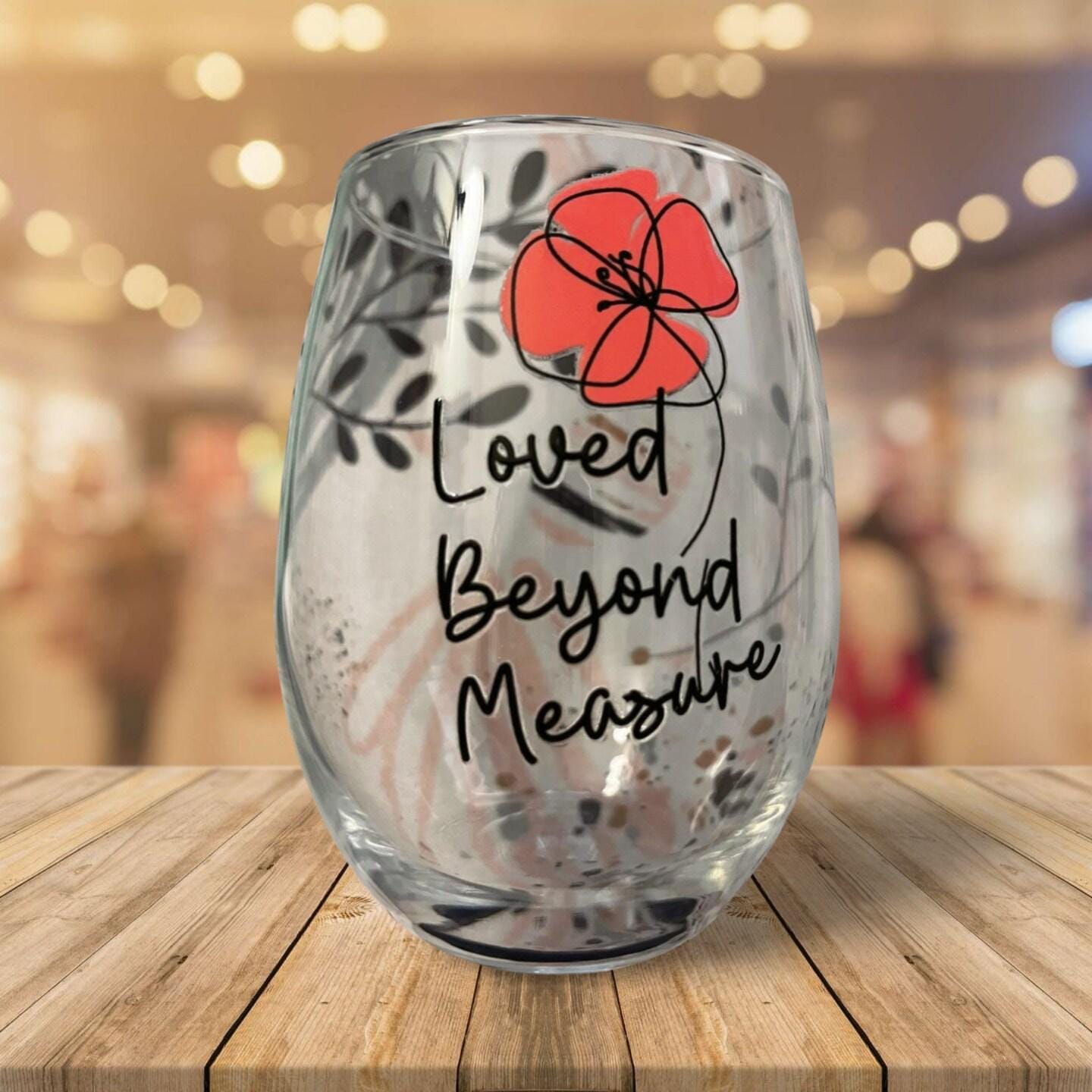 Everyday Elegance: Versatile Glass Cup- Loved beyond measures