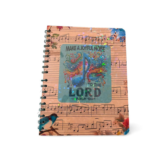 Spiral Everyday Notebook: Make a Joyful Noise