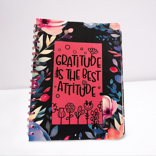 Spiral Everyday Notebook: Gratitude is the Best Attitude