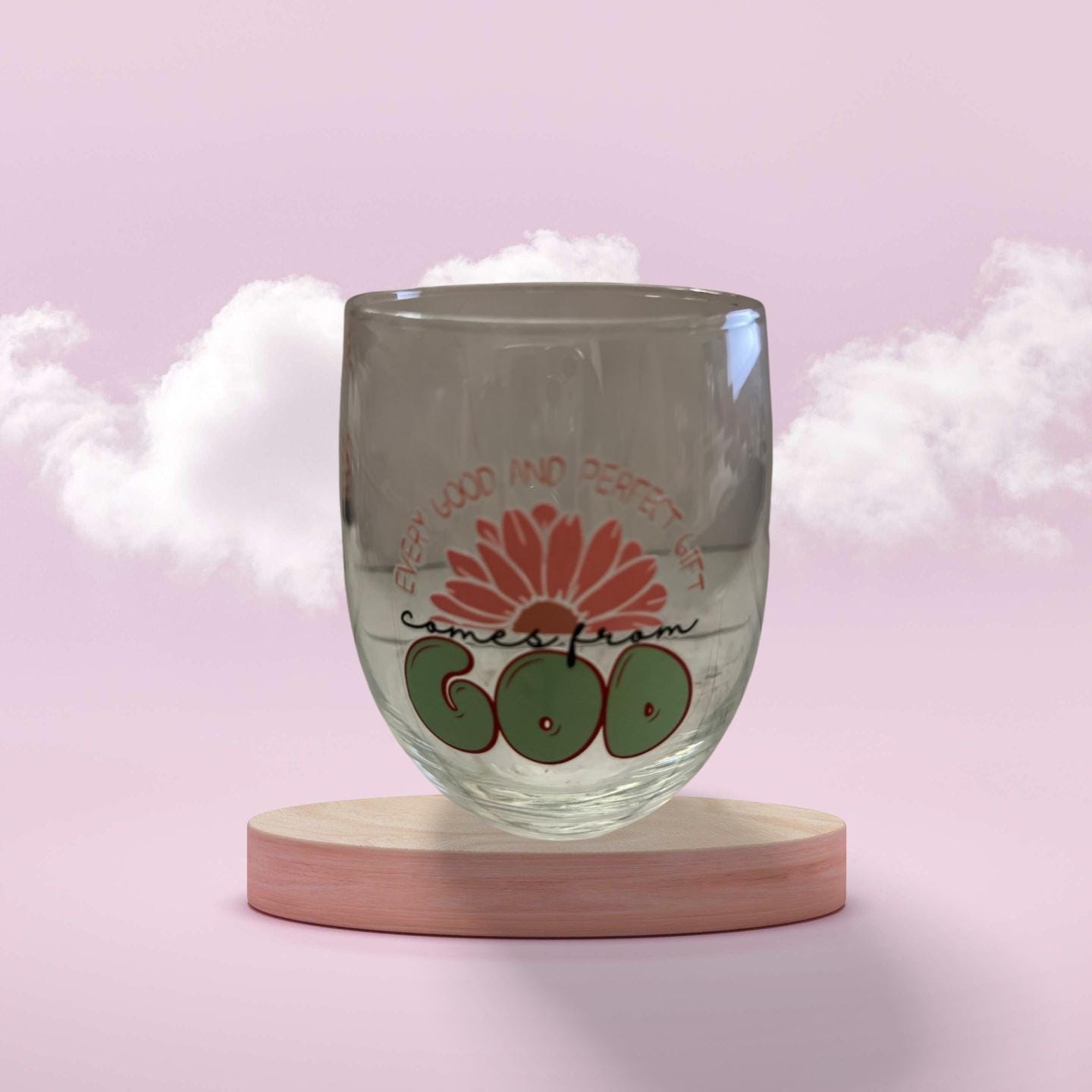 Raise Your Glass: Chic and Durable Drinkware - Every Good and Perfect Gift Comes from God