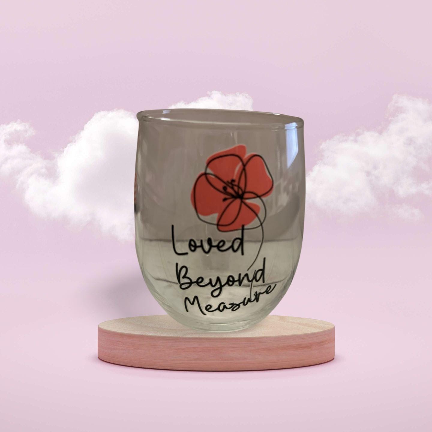 Everyday Elegance: Versatile Glass Cup- Loved beyond measures