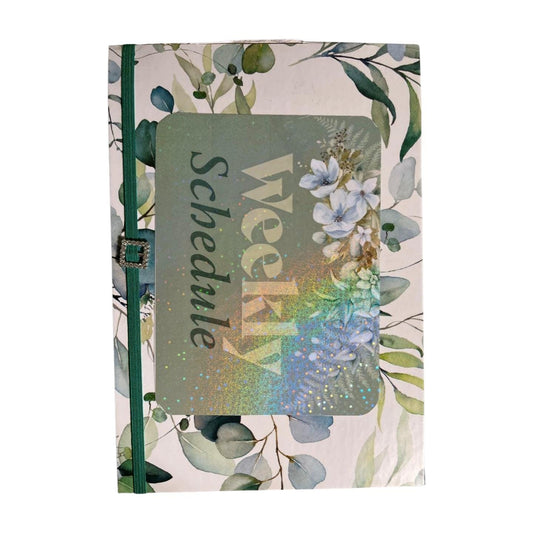 Weekly Schedule Planner with Notes, Water Intake, and Mood Tracking