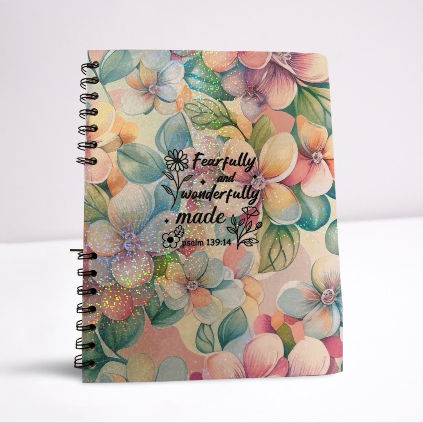 Spiral Notebook- Fearfully and Wonderfully made