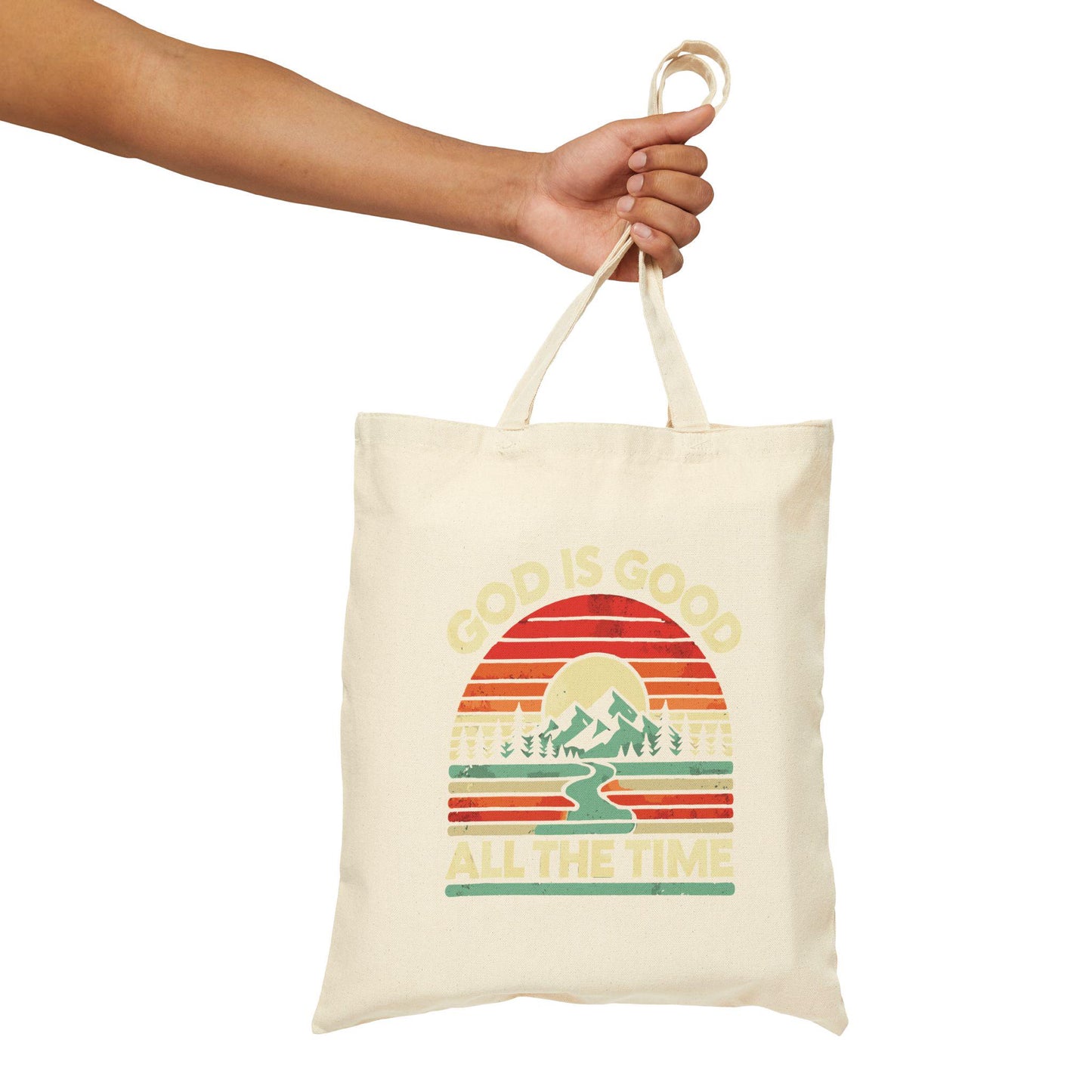 Cotton Canvas Tote Bag