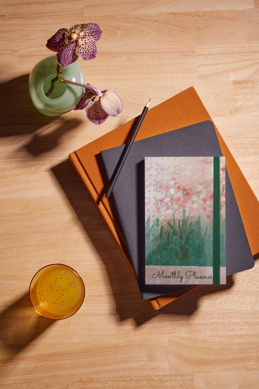 Monthly Planner with Lined Pages