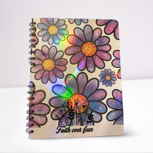 Spiral Notebook- Faith Over fear