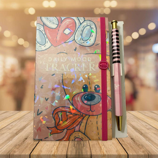 Mood Tracker Set with Pen and Sticky Notes